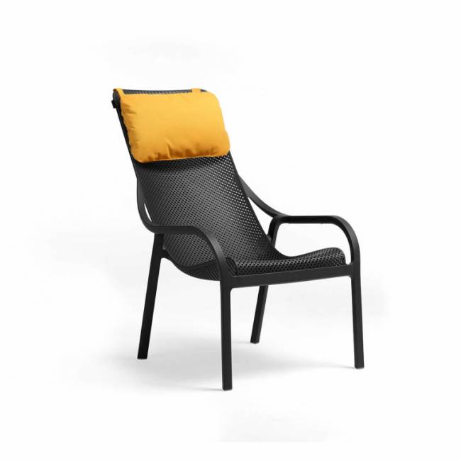 Подушка-подголовник для лаунж кресла Net Lounge горчичный 465х290х70 мм