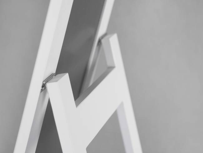 Зеркало напольное BeautyStyle 8 белый 138 см х 35 см