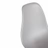 Стул CINDY (EAMES) (mod. 1801) дерево бук/металл/сиденье пластик, 45x51x82 см, Light grey (светло-серый) (Комплект из 4 шт.) светло-серый