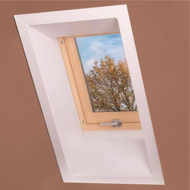 Оконный короб (бел.) XLC-P, ширина 400 мм 550*980