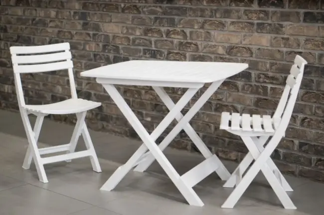 Camping set - набор мебели для сада белый