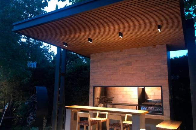 Вертикальная стеновая панель ДПК NauticPrime Line Co-Extrusion 219*26*4000мм, цвет Тик