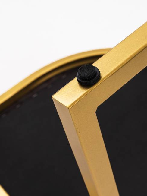 Стул Amely Grafit / Gold