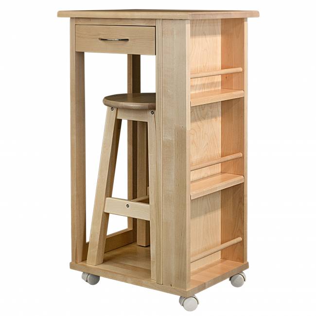 Тумба с табуретом лак Тумба с табуретом лак