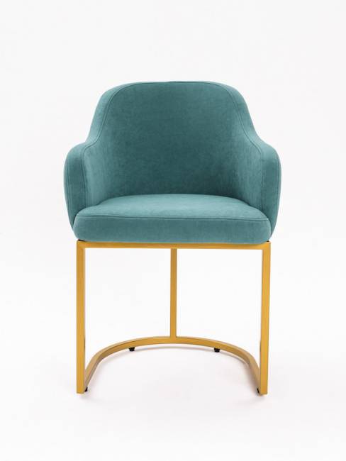 Стул Amely Mint (Тиффани) / Gold Стул Amely Mint (Тиффани) / Gold