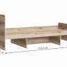 Кровать Кинд КР-01 90х190 дуб делано
