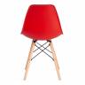 Стул CINDY (EAMES) (mod. 001) / 1 шт. в упаковке дерево бук/металл/сиденье пластик, 51x46x82.5см, красный/red