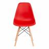 Стул CINDY (EAMES) (mod. 001) / 1 шт. в упаковке дерево бук/металл/сиденье пластик, 51x46x82.5см, красный/red