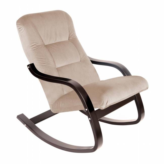 Кресло-качалка Эйр NEW, венге, слоновая кость