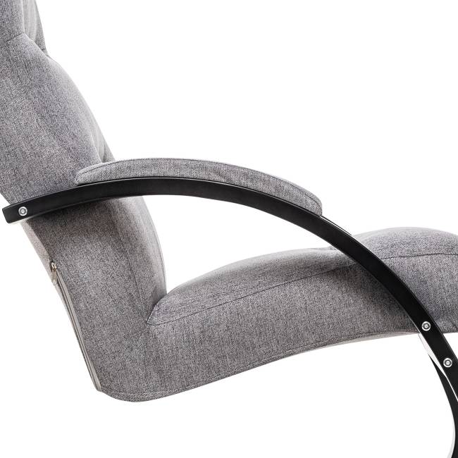 Кресло-качалка Leset Милано Венге Malmo 90 (серый) Кресло-качалка Leset Милано Венге Malmo 90 (серый)