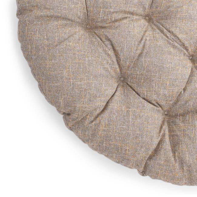 23/01 Матрац для кресла "Папасан" рогожка, меланж, 125х125х15см меланж рогожка