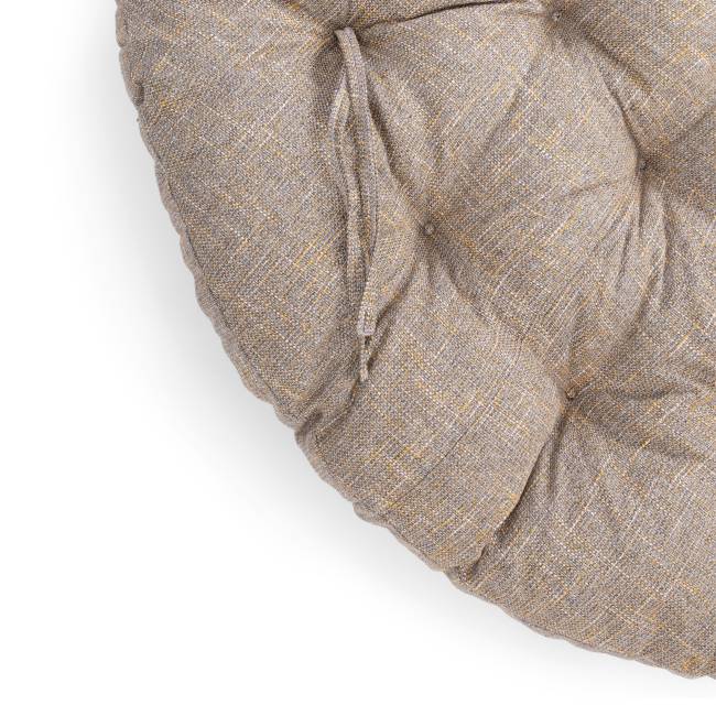 23/01 Матрац для кресла "Папасан" рогожка, меланж, 125х125х15см меланж рогожка