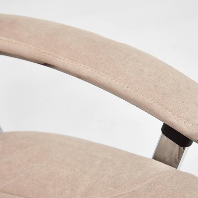 Кресло SOFTY LUX  флок , бежевый, 7 бежевый флок