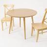 Стол Монте К 100 натур со стульями Ингольф натур Стол Монте К 100 натур со стульями Ингольф натур